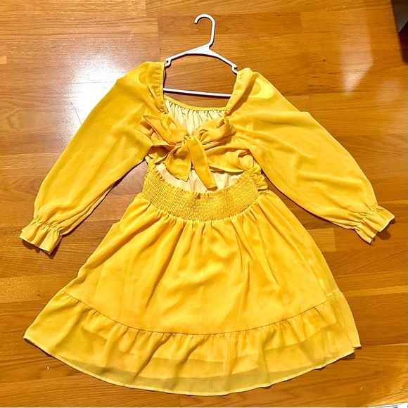 Yellow Exlura Dress - Picture 3 of 3
